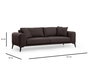 Atelier Del Sofa Kenzo 3 Sofá de 3 Plazas Gris